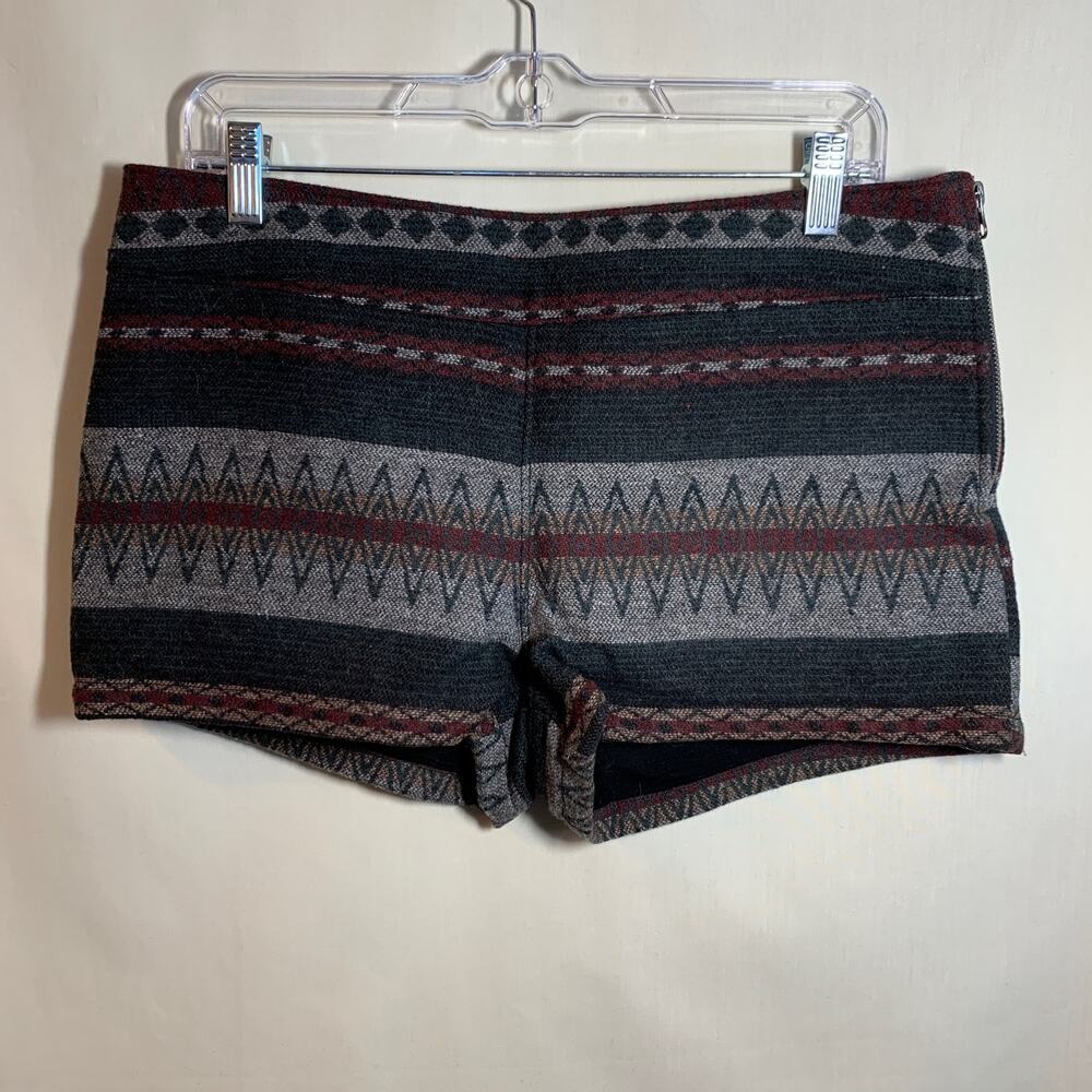 Free People Aztec Print Wool Shorts